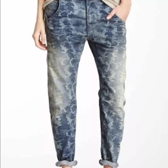 Scotch & Soda Denim - Scotch & Soda | Maison Scotch Camo Boyfriend Jeans